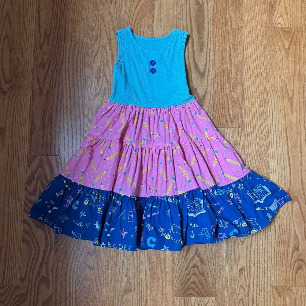 VGUC sz 6-7 girls Tabitha Twinkle (owner was a designer for Eleanor Rose) dress